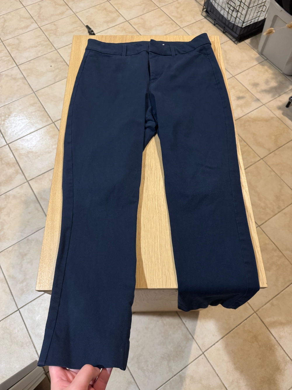 Old Navy Navy Pixie Pants